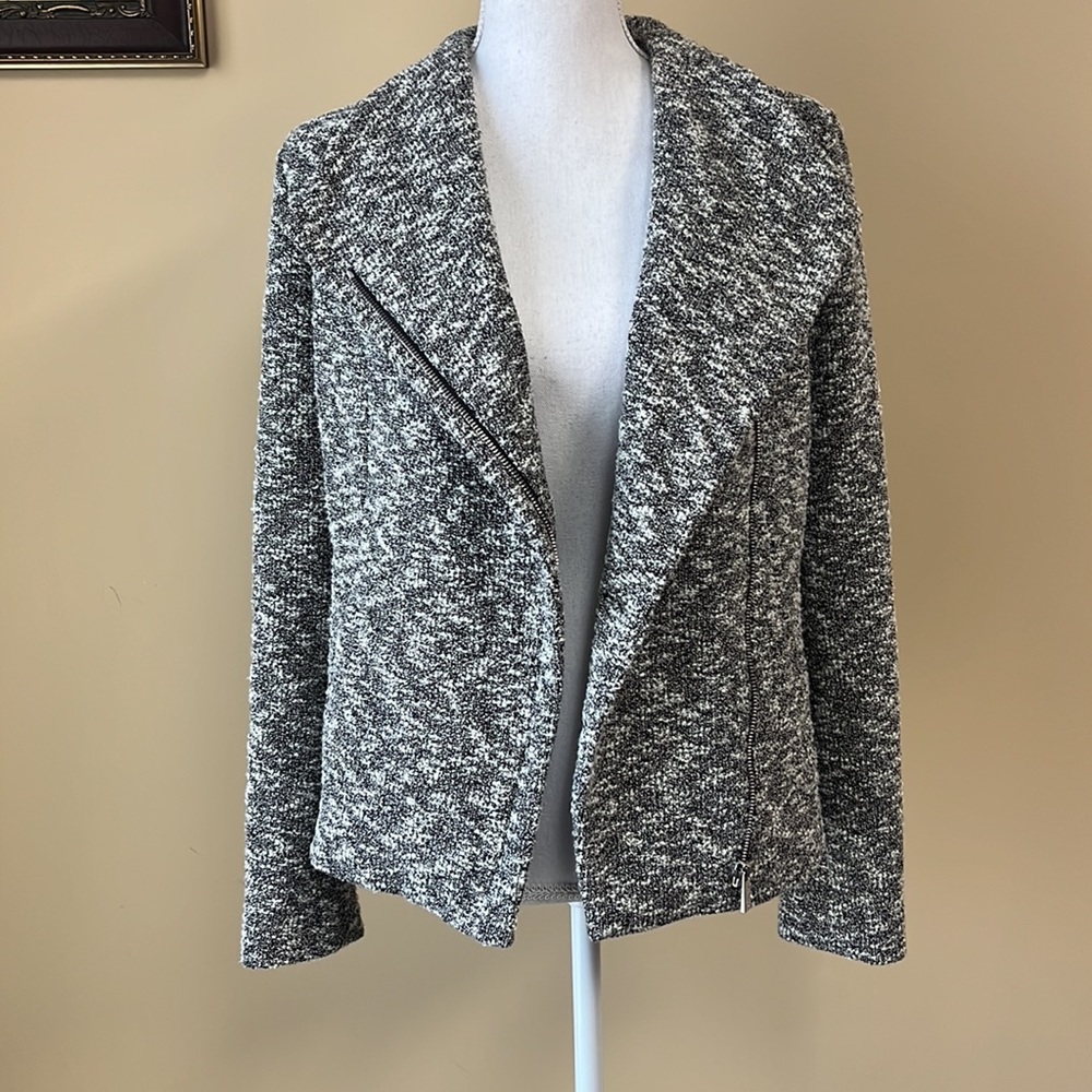 Calvin Klein Knit Moto Jacket